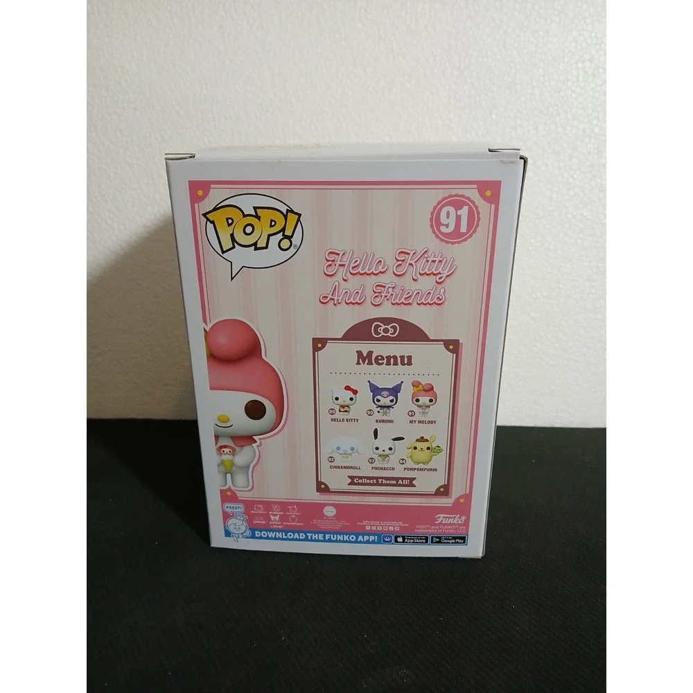 Funko Pop! Hello Kitty - My Melody #91 Glow In The Dark Toystop Exclusive